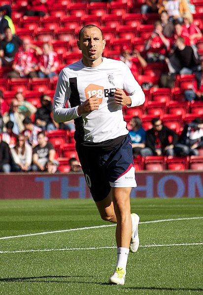 Petrov with Bolton Wanderers in 2011