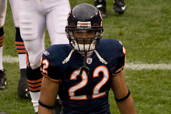 Forte with the Chicago Bears in 2008