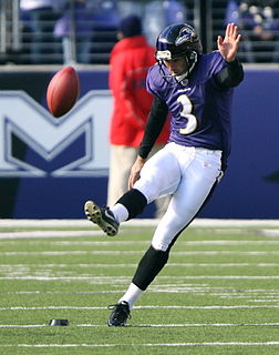 Matt Stover American football placekicker