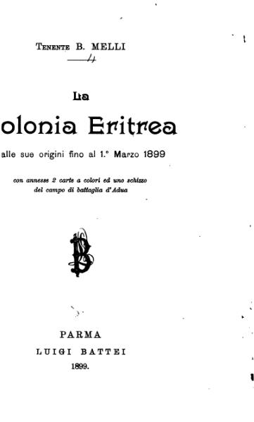 File:Melli - La Colonia Eritrea, 1899.djvu