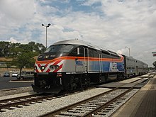 A Metra MP36PH-3S in Blue Island. Metra is the only railroad that ordered this model. Metra 408.jpg