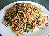 Mi goreng with chicken and shrimp in Jakarta. Mi goreng.JPG