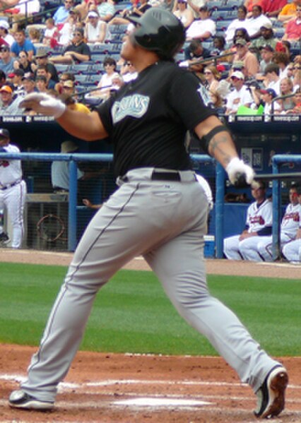 Cabrera with the Florida Marlins in 2007