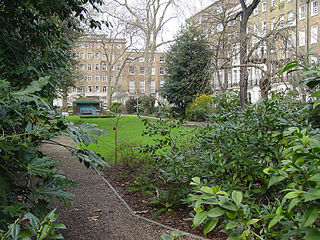 Montagu Square square in London, United Kingdom