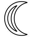 Moon (decrescent)