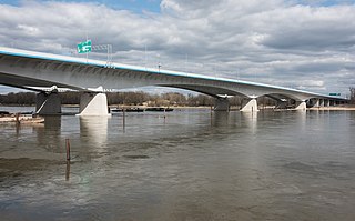 <span class="mw-page-title-main">Anna Jagiellon Bridge, Warsaw</span> Bridge in Warsaw, Poland