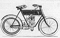 Motorové kolo Walter (1902), oceněné stříbrnou medailí na výstavě Průmyslové jednoty pražské (1903)