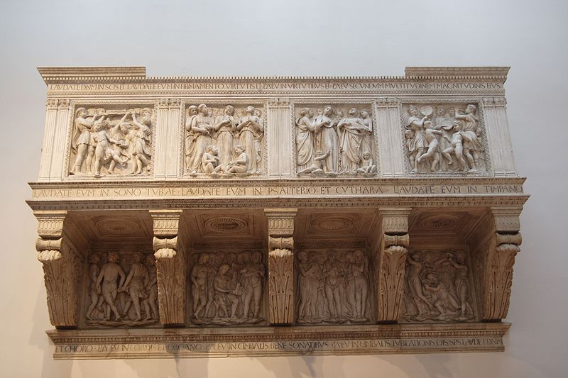 File:Museo dell'Opera di Santa Maria del Fiore.Luca della Robbia.Choir.JPG