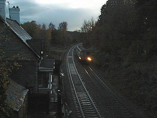 <span class="mw-page-title-main">Nantyderry railway station</span> Disused railway station in Nant-y-derry, Gwent