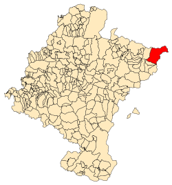 Navarra - Mapa municipal Isaba.svg