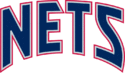 Wordmark logo used on New Jersey Nets home uniforms 1997-2012 Nets97-12Wordmark.gif