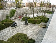 Sculpture garden of the Neue Nationalgalerie