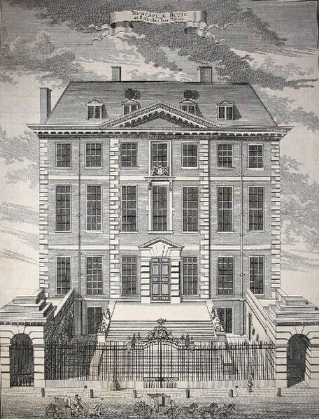 Newcastle House which he inherited from his uncle in 1711, and used as his primary London residence, often throwing lavish parties there.