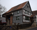 English: Half-timbered building in Nidda, Michelnau Lindenstrasse 18, Hesse, Germany This is a picture of the Hessian Kulturdenkmal (cultural monument) with the ID Unknown? (Wikidata)