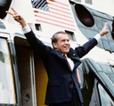 Richard Nixon majorly influenced 1970s pop culture with the Watergate scandal and his resignation.