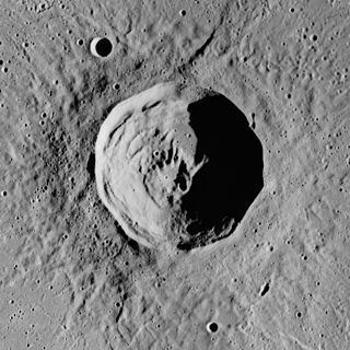 <span class="mw-page-title-main">Lambert (lunar crater)</span> Crater on the Moon