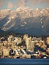 The waterfront of Lower Lonsdale, North Vancouver