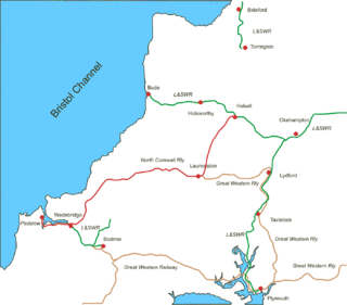 North Cornwall Railway Disused railway line in Devon and Cornwall, England
