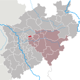 Kaart van Herne (Duitsland)