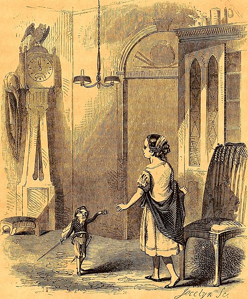 An illustration from the 1853 U.S. edition by D. Appleton, New York.
