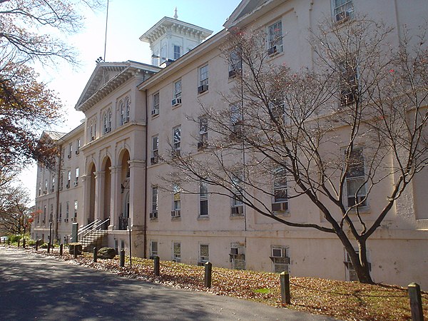 Old Main Building, Upland, Pennsylvania, November 2009