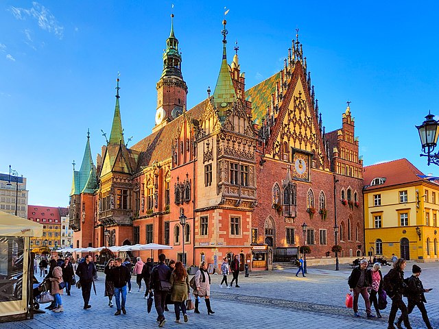 Image: Old Town Hall in Wrocław, September 2022 07