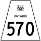 Highway 570 shield