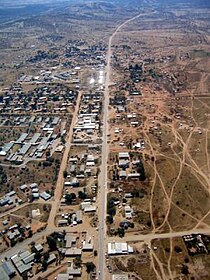 Opuwo, Kunene Region, Namibia (aerial view - 19 05 2005).jpg