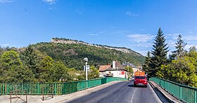 Vue des Orgues, face orientale du puy de Bort.