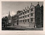 Oriel College, West Range, Front Quadrangle