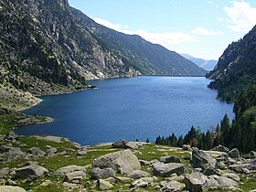 Embalse de Cavallers desde el norte