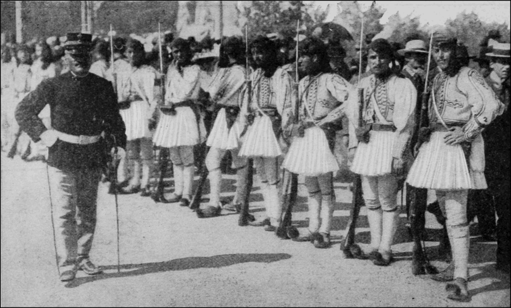 image of Greek fighters