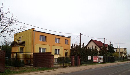 Paczkowo main street