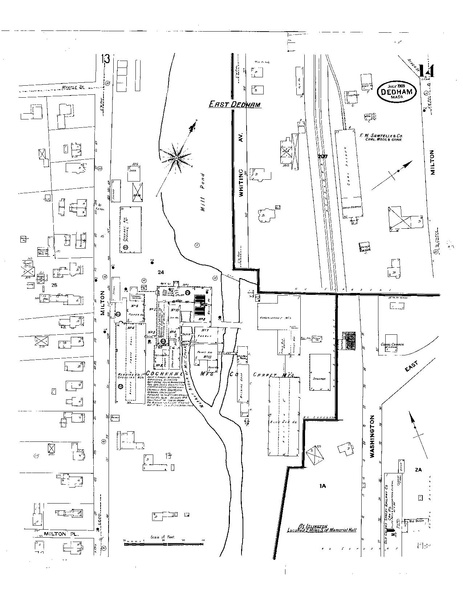 File:Page 14 of the Sanborn Fire Insurance Map Showing Dedham, MA, in July 1909.pdf