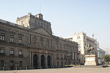 Palacio de Mineria, Mexico City, designed by Manuel Tolsa Palacio de Mineria.JPG