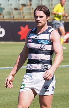 Patrick Dangerfield - the cool, hot,  football player  with Australian roots in 2024