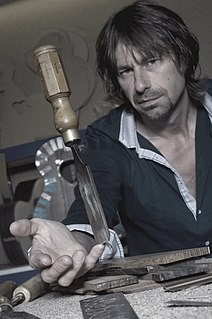 Patrick Eggle British guitar designer and luthier