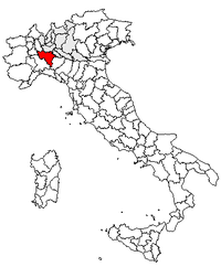 Položaj Provincije Pavija u Italiji