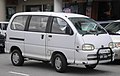 Front-side shot of a first generation Perodua Rusa (commercial variant), in Serdang, Selangor, Malaysia.