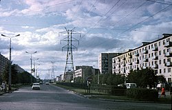 Октябрьский проспект, Петрозаводск, 1983