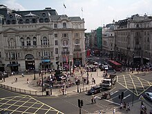 Piccadilly Circus PiccadillyCircusLookingDown2005.JPG