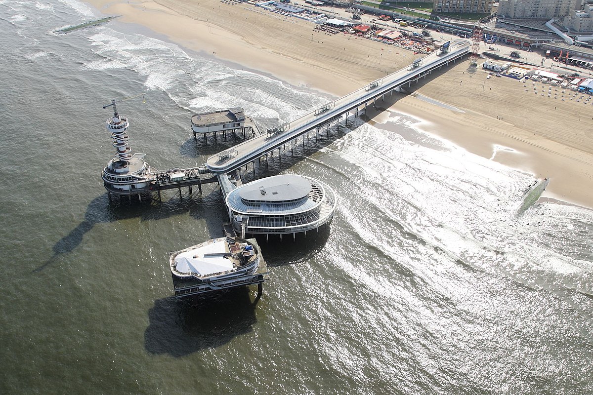 The Scheveningen Pier In The Hague. Netherlands. Stock Photo, Picture and  Royalty Free Image. Image 133169817.