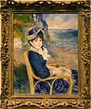 Pierre-Auguste Renoir - Por la orilla del mar.jpg