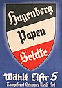 Election poster for Hugenberg