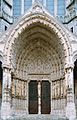 North transept, porch of middle portal