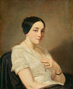 Portrait of a Seated Woman by Thomas Couture