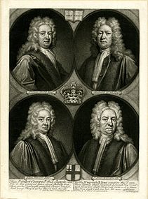 Портрет на четирима Aldermen of London 1725.jpg