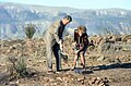 President Ronald Reagan and Nancy Reagan breaking ground for the Ronald Reagan Presidential Library and Museum.jpg