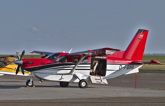 Quest Kodiak 100 at JadeWeserAirport, Germany.