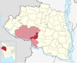 Location of Puthia